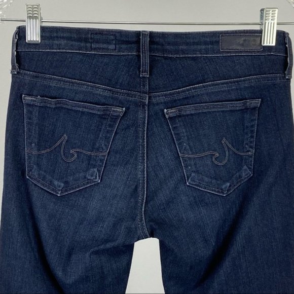 AG Adriano Goldschmied Womens The Stilt Cigarette Leg Skinny Jeans Blue size 25 - Picture 7 of 11